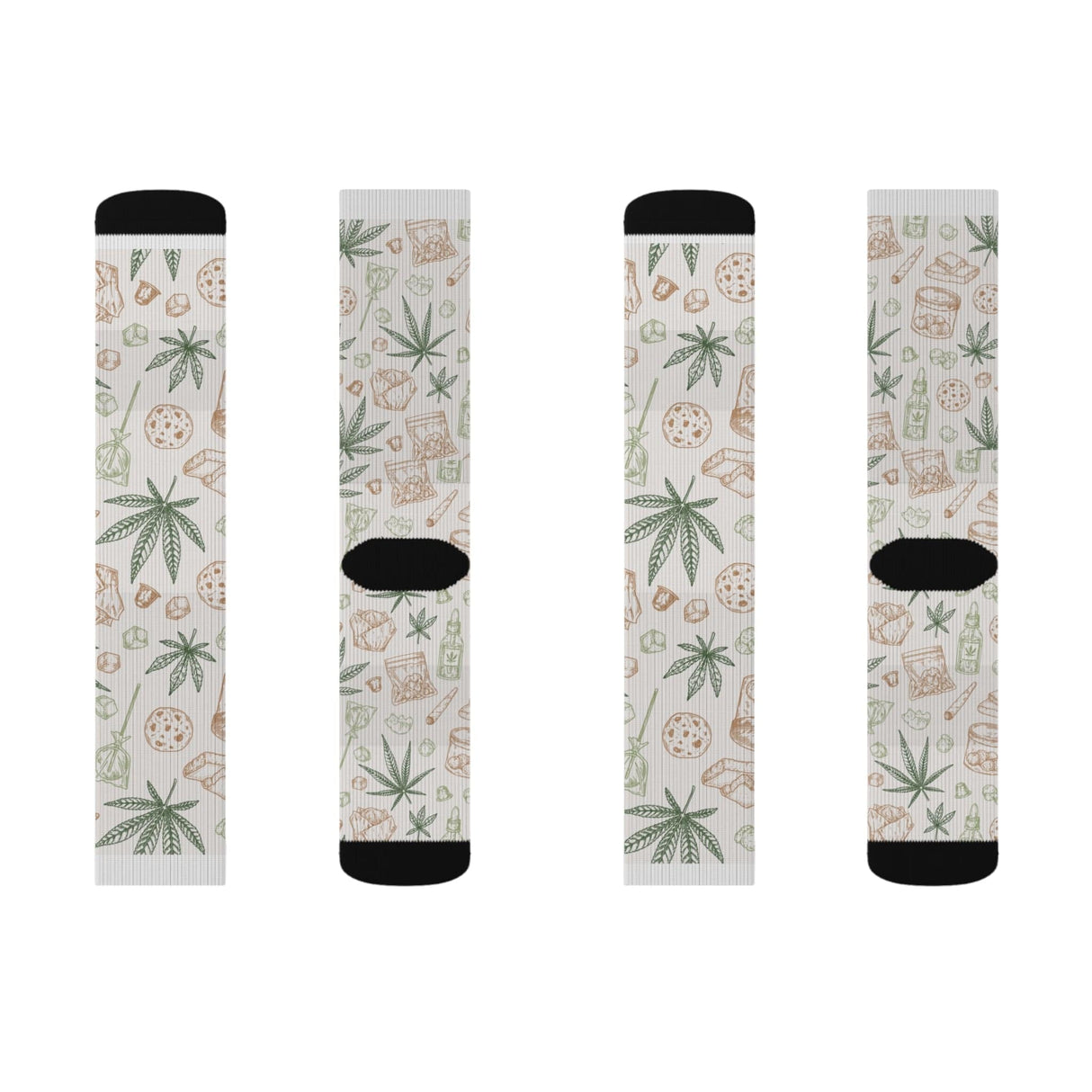 Retro Weed Socks