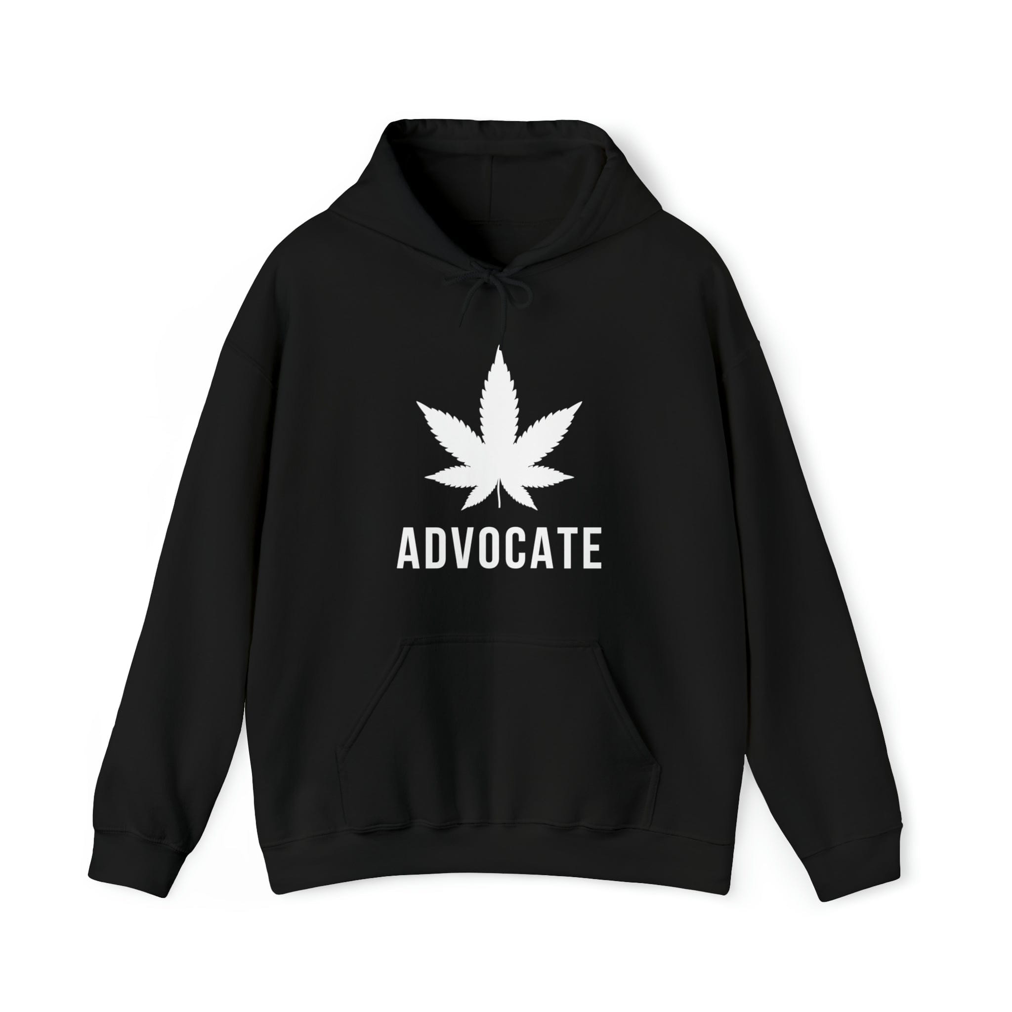 Bold Cannabis Advocate Marijuana Leaf Weed Hoodie - Monster Gardens