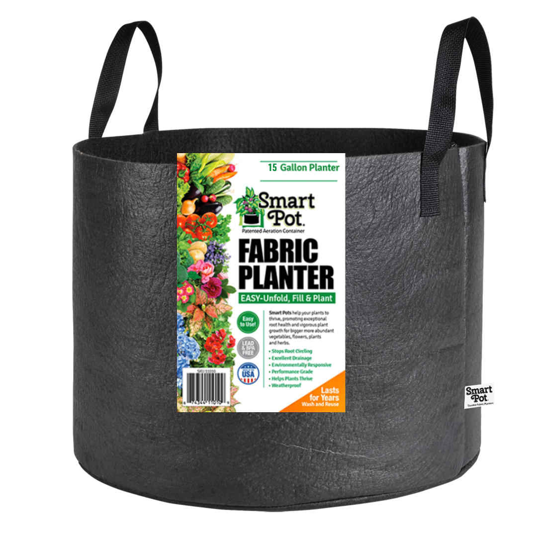 Smart Pot Fabric Planter – Original USA-Made Breathable Grow Container