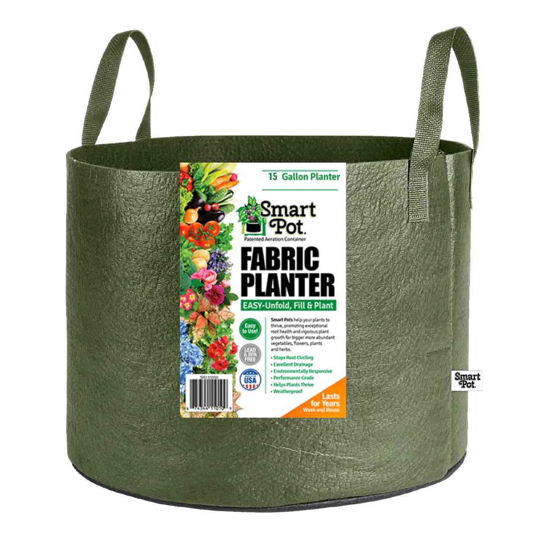 Smart Pot Fabric Planter – Original USA-Made Breathable Grow Container