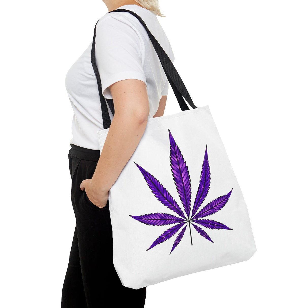 Purple Haze Marijuana Tote Bag