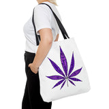 Purple Haze Marijuana Tote Bag
