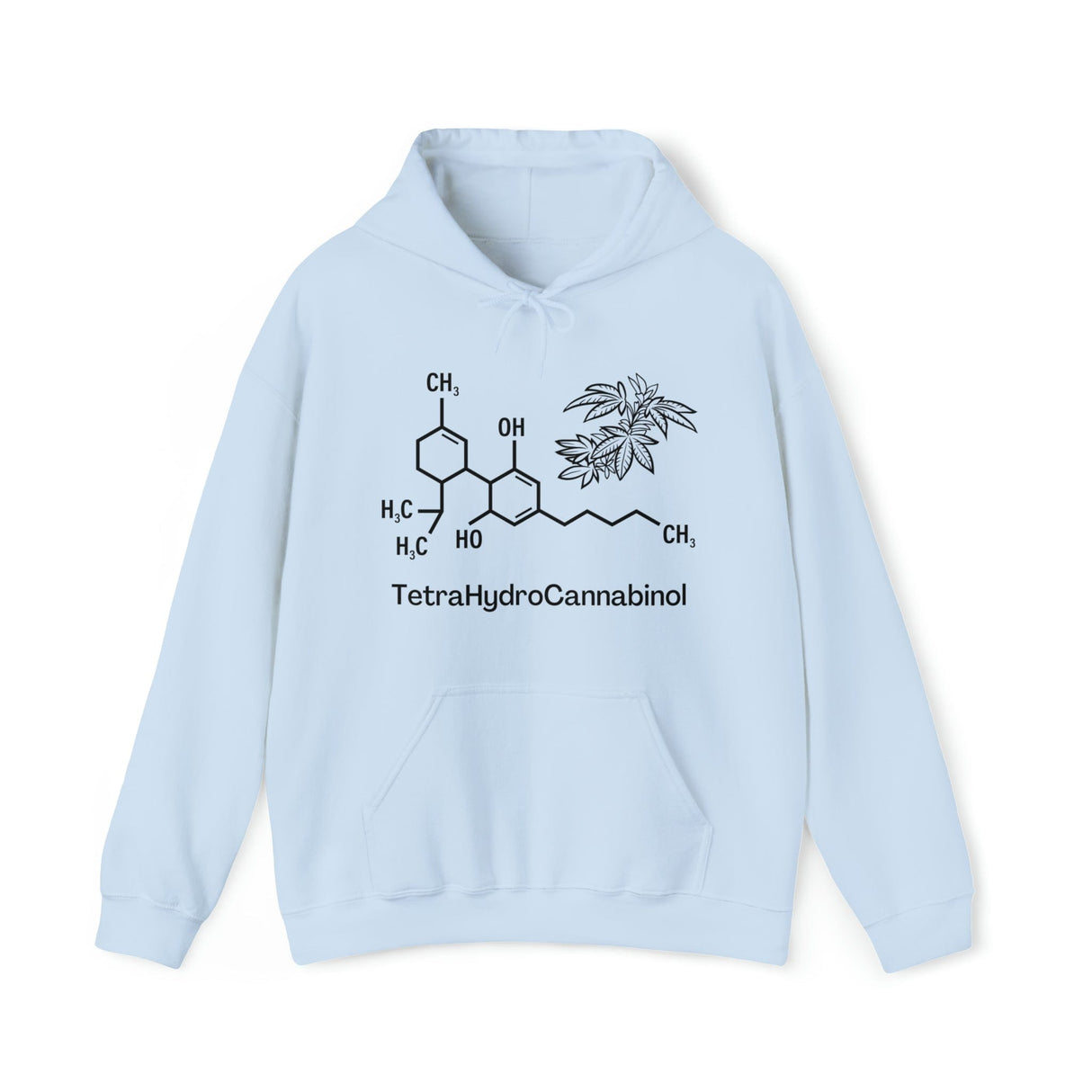 Tetrahydrocannabinol (THC) Cannabis Hoodie