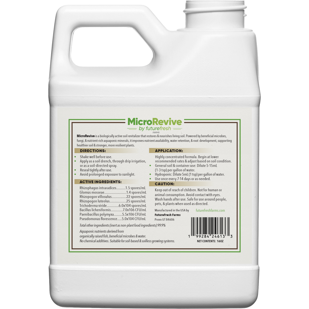 MicroRevive Biological Soil Amendment – Beneficial Microbes for Soil Health