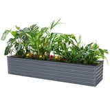 Vegega 17" Tall 2x8 Rectangle Raised Garden Bed (9 in 1) - v2.0