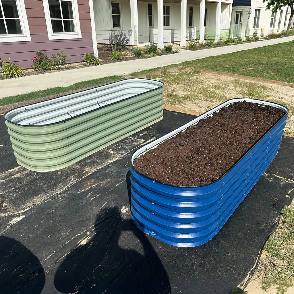 Vegega 17'' Tall 6.5'x2' Modern Raised Garden Bed (6 in 1) v2.0