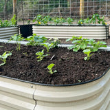 Vegega 17'' Tall 8x2 Metal Raised Garden Beds (9 in 1) v2.0