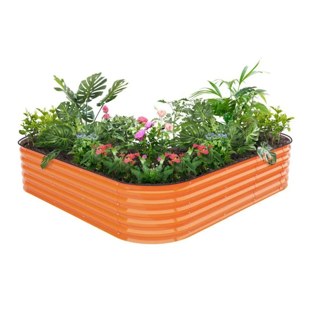 Vegega 17" Tall L Shaped Raised Garden Bed v2.0