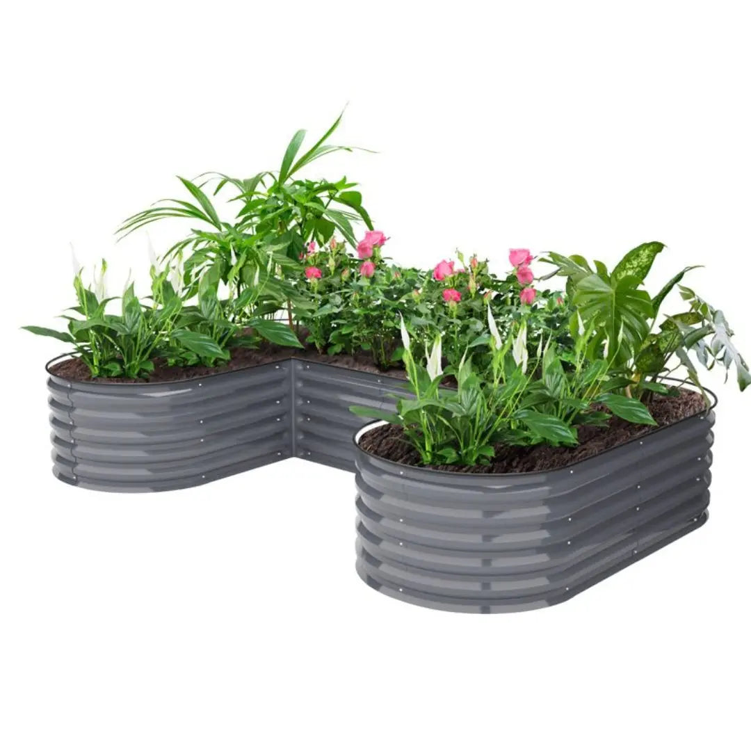 Vegega 17" Tall U Shaped Raised Garden Bed v2.0