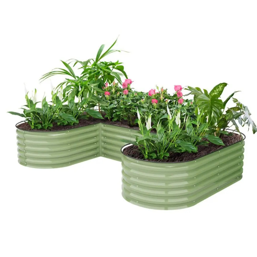 Vegega 17" Tall U Shaped Raised Garden Bed v2.0