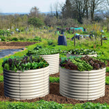 Olle Gardens 32" Tall x 42" Round Raised Garden Bed