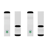 Good Vibes Leaf Cannabis Socks