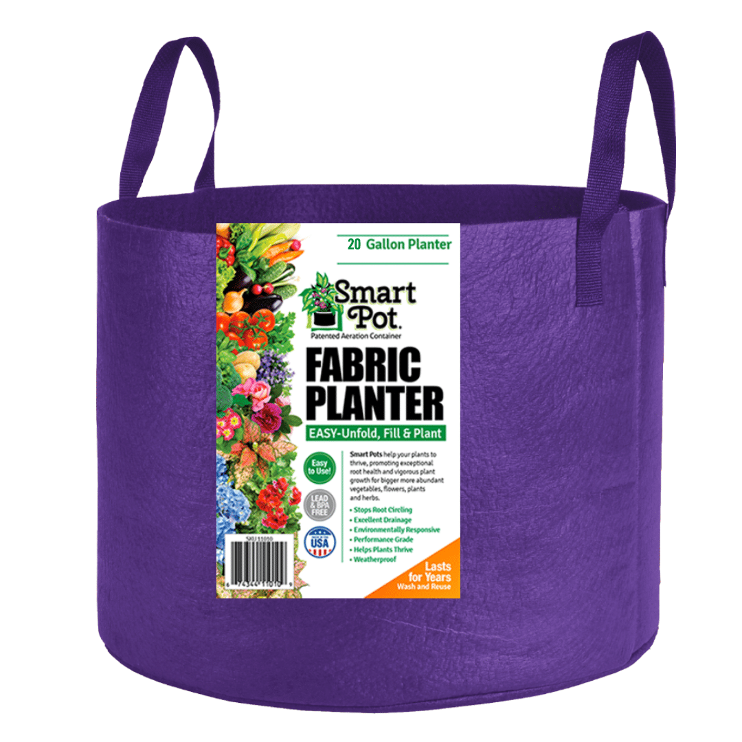 Smart Pot Fabric Planter – Original USA-Made Breathable Grow Container