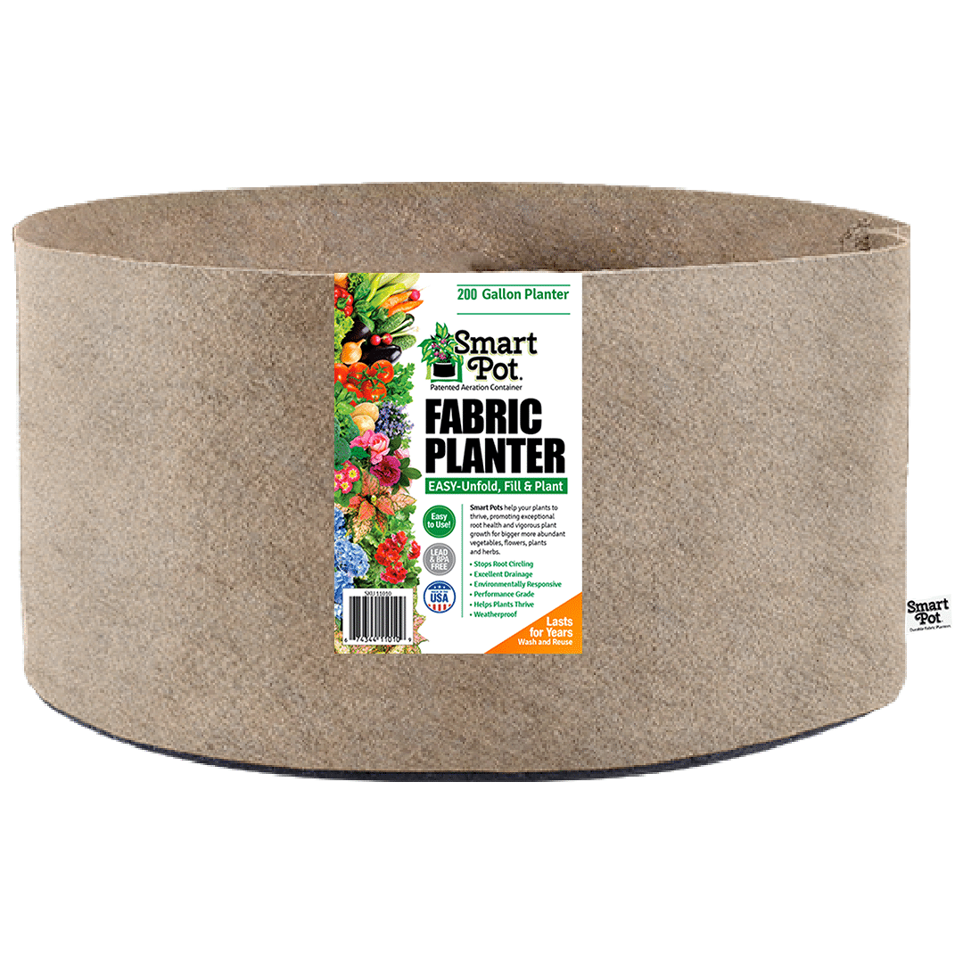 Smart Pot Fabric Planter – Original USA-Made Breathable Grow Container