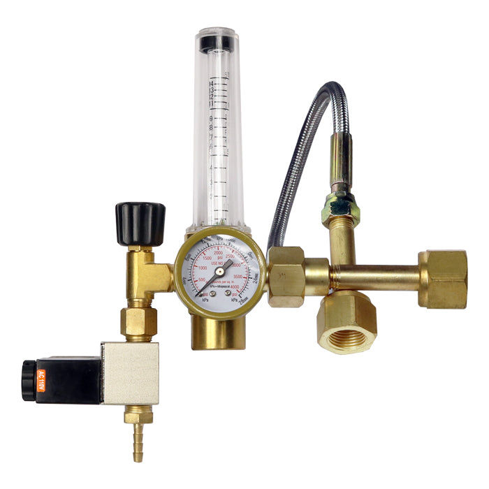 GROW1 CO₂ Regulator – Dual Outlet