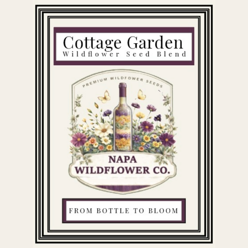 Napa Valley Wildflower Co Cottage Garden Wildflower Seed Mix