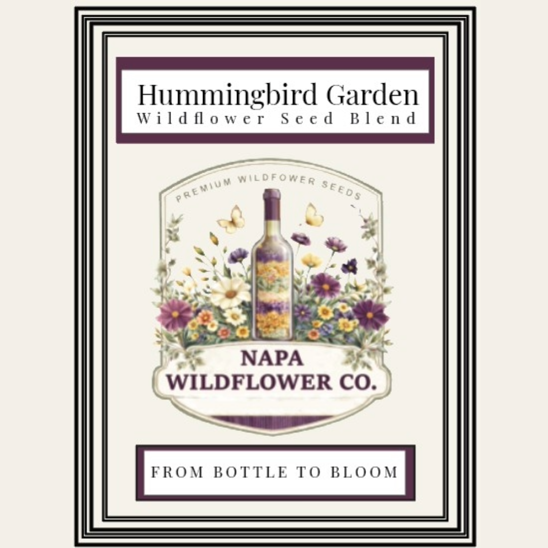 Napa Valley Wildflower Co Hummingbird Garden Wildflower Seed Mix