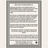 Napa Valley Wildflower Co Mustard Cover Crop Seed Blend – 9 oz