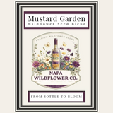 Napa Valley Wildflower Co Mustard Cover Crop Seed Blend – 9 oz
