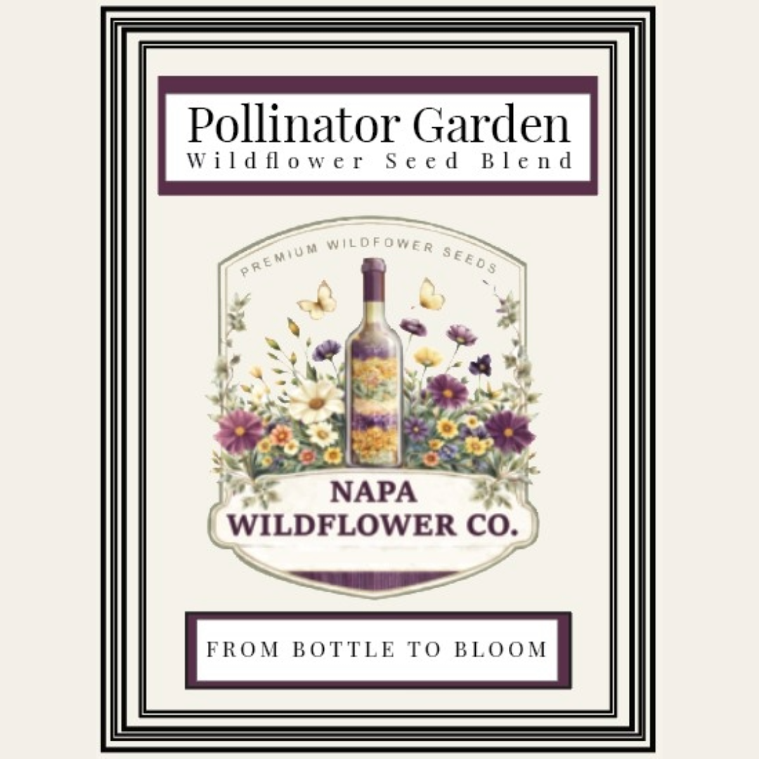 Napa Valley Wildflower Co Pollinator Garden Wildflower Seed Mix