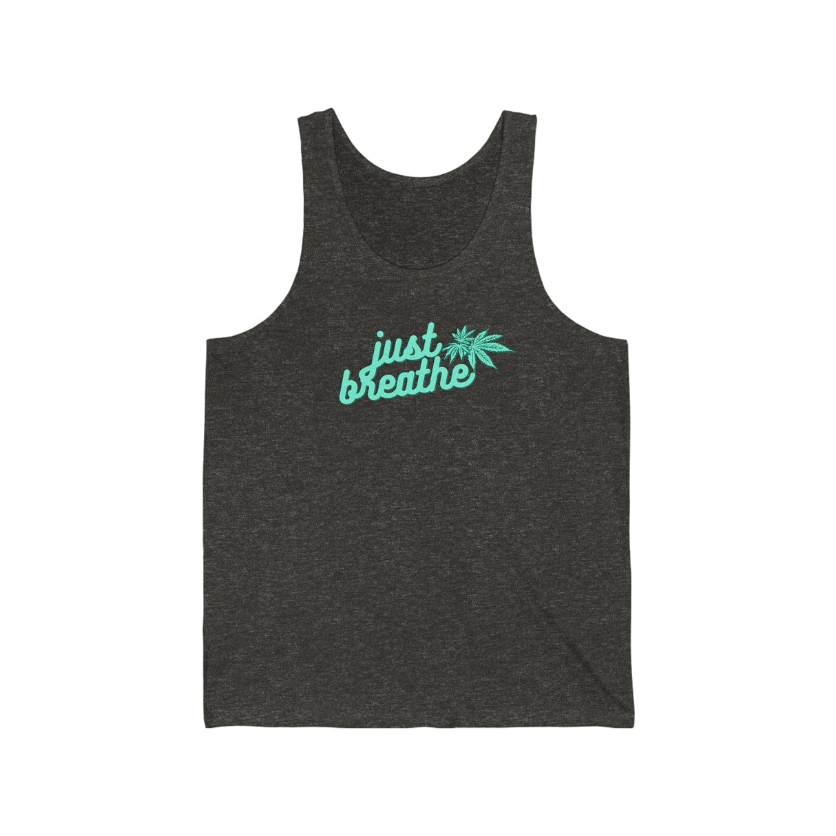 Just Breathe Cannabis Jersey Tank