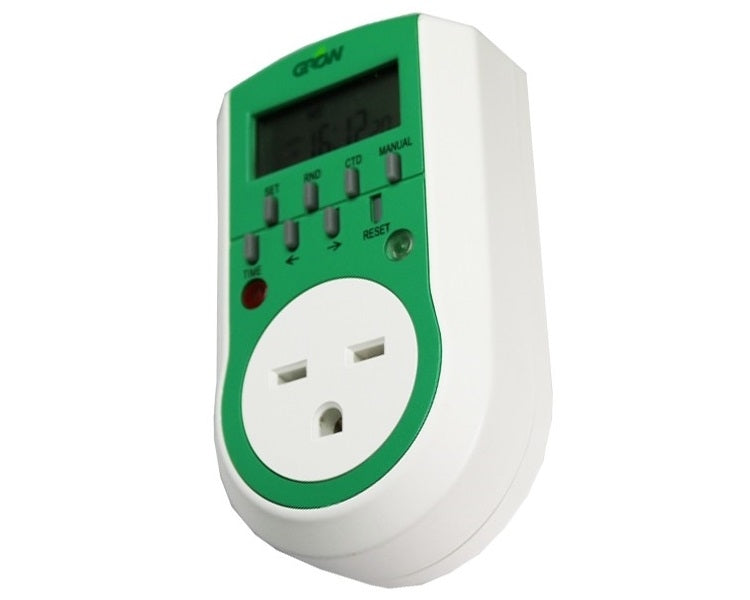 Grow1 240V Single Outlet Digital Timer