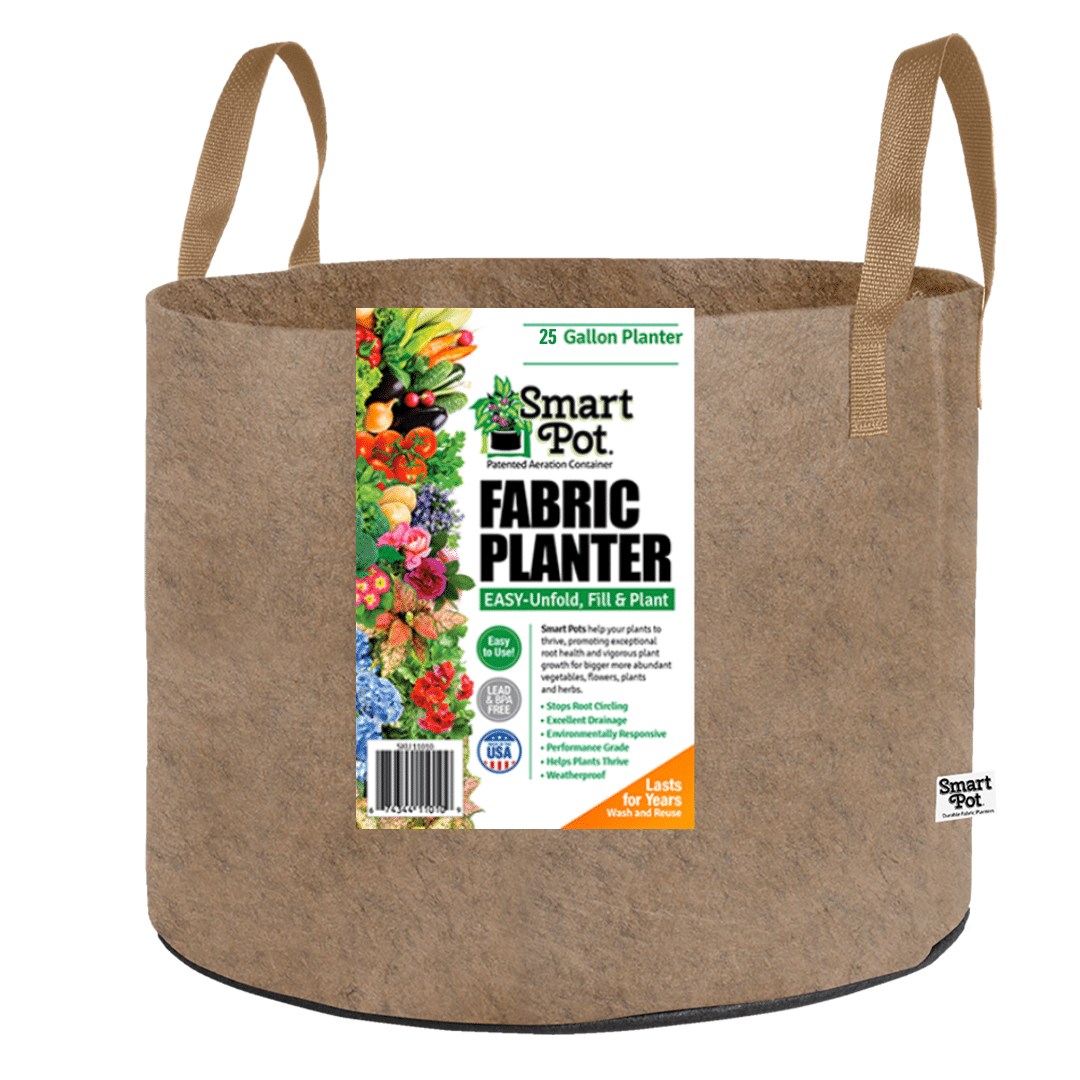 Smart Pot Fabric Planter – Original USA-Made Breathable Grow Container