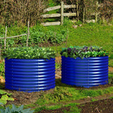 Olle Gardens 32" Tall x 42" Round Raised Garden Bed