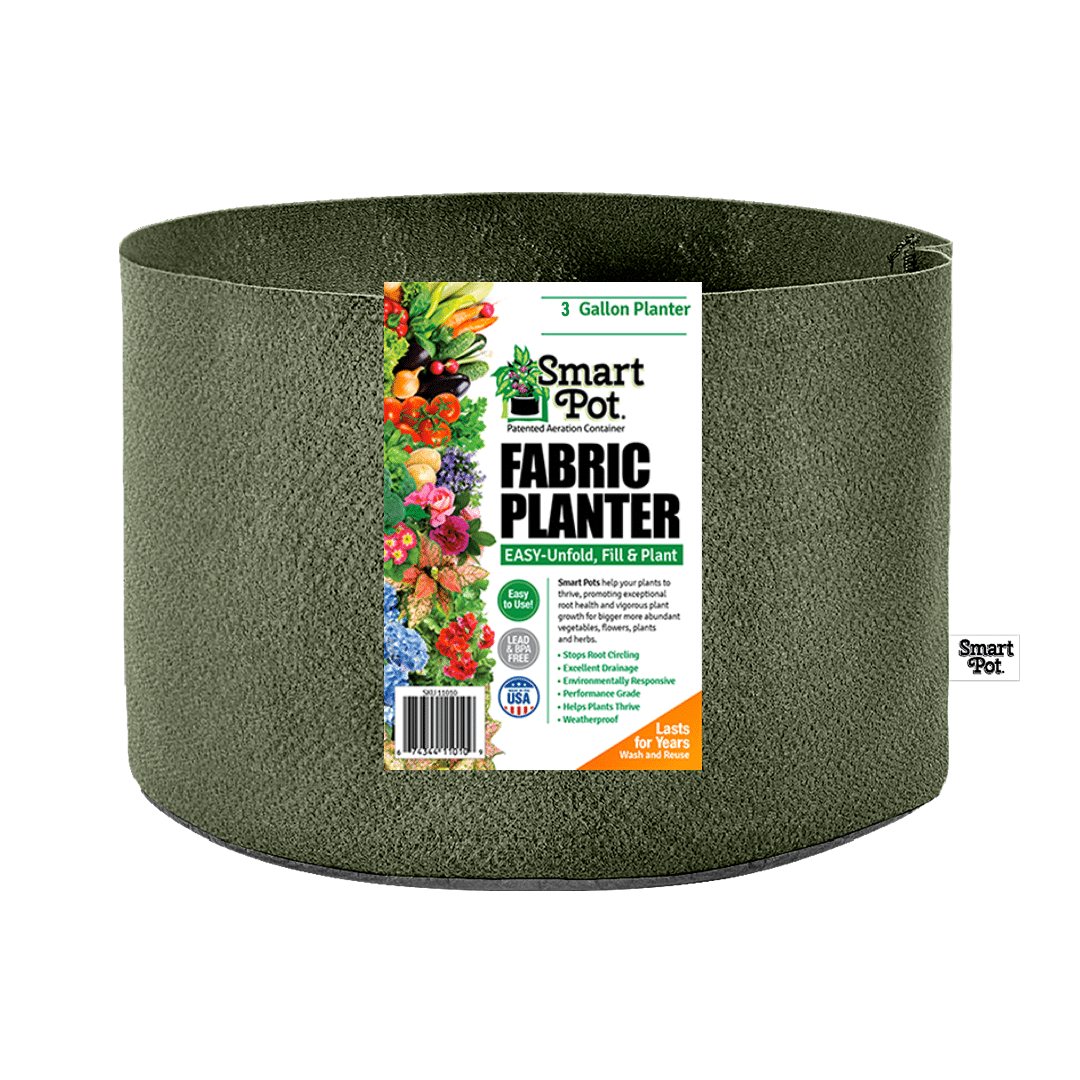 Smart Pot Fabric Planter – Original USA-Made Breathable Grow Container