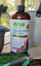 Organic REV 32oz – Liquid Plant Growth Enhancer with Humates & Microbes