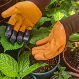 gardening gloves with claws SuperClaws™ - Garden Gloves with Claws for Planting & Yard Work