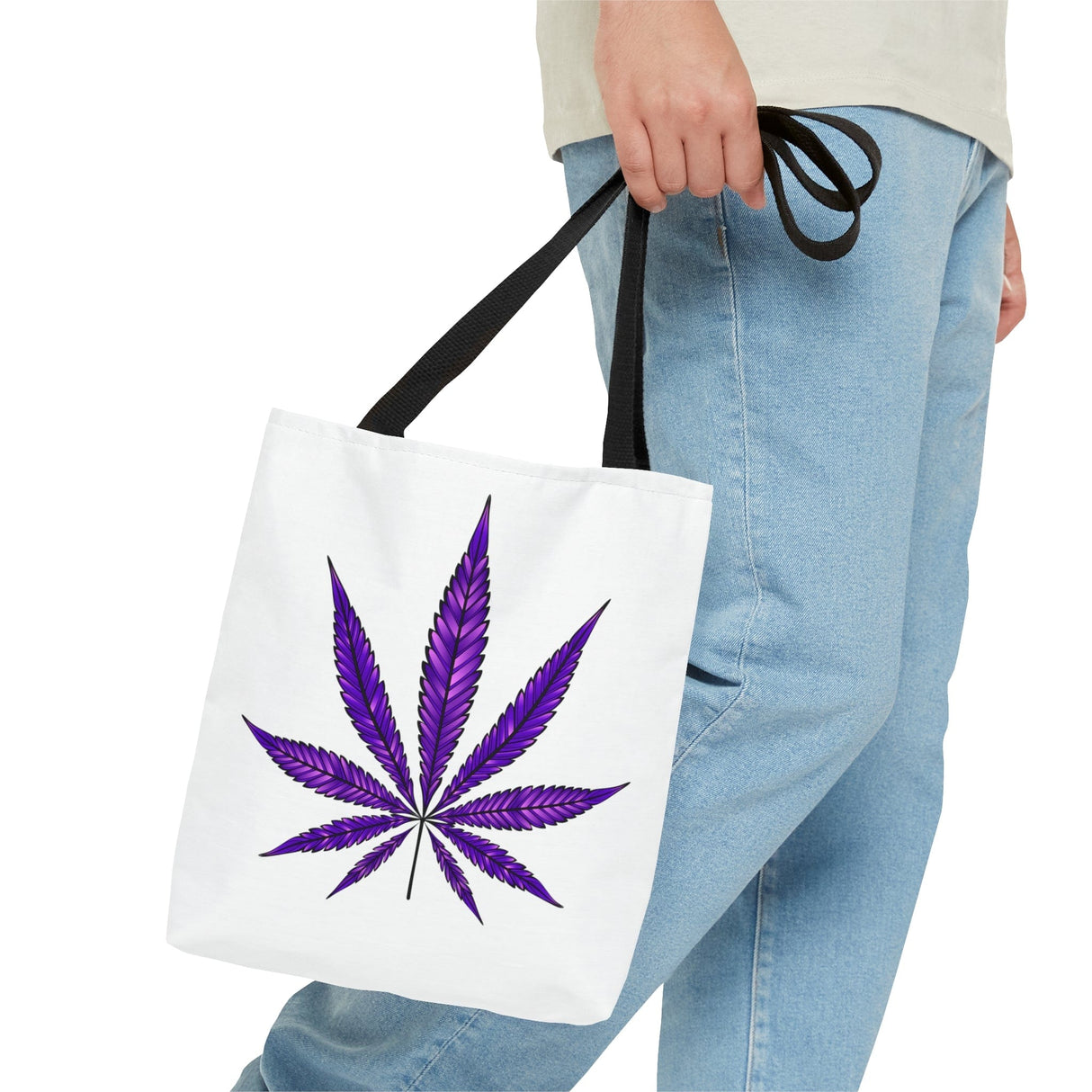 Purple Haze Marijuana Tote Bag