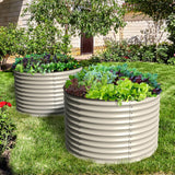 Olle Gardens 32" Tall x 42" Round Raised Garden Bed