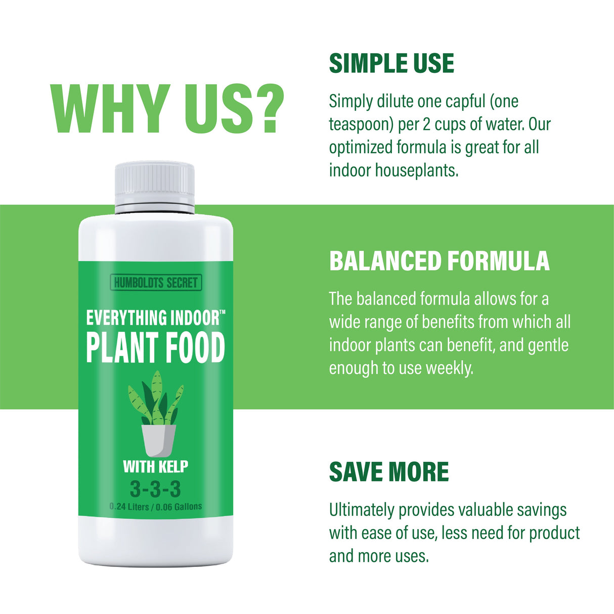 Humboldts Secret Everything Indoor Plant Food With Kelp