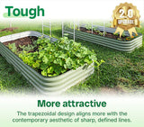 Vegega 17" Tall U Shaped Raised Garden Bed v2.0