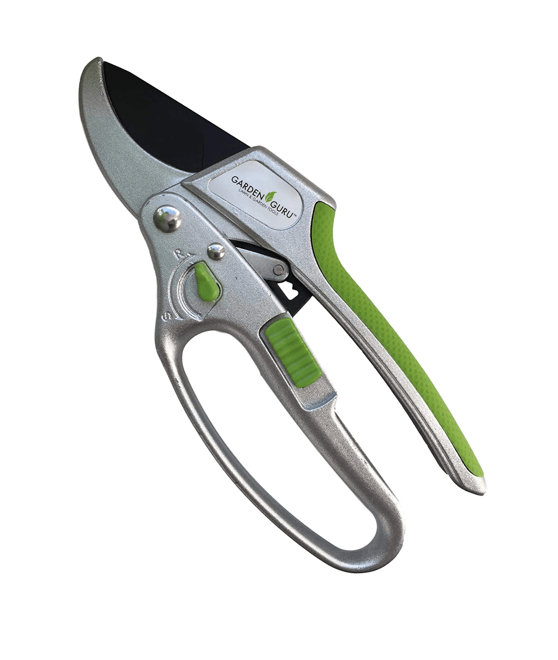 Garden Guru 2-in-1 Garden Ratchet Pruning Shears Clippers