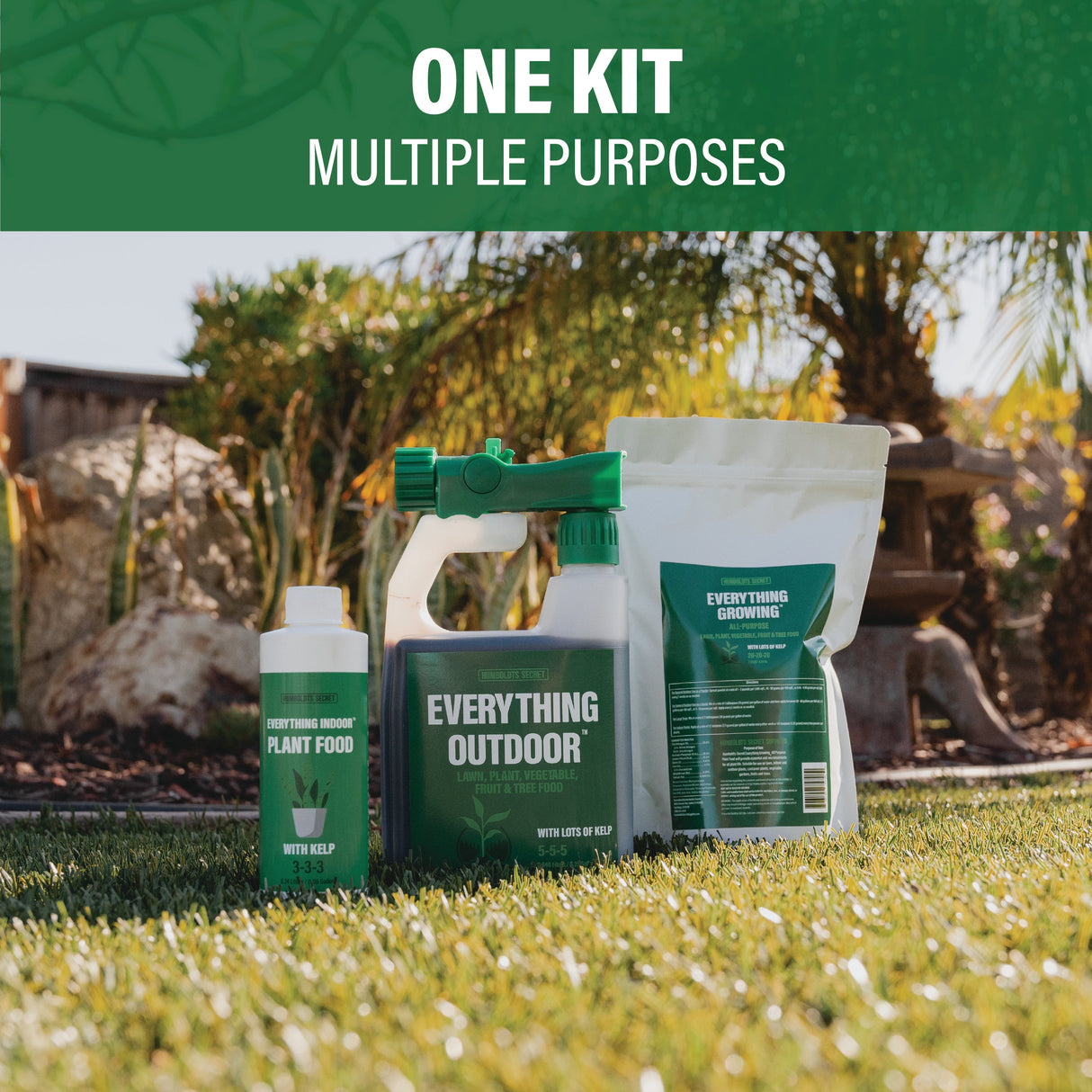 Humboldts Secret Everything Kit – Indoor, Outdoor & All-Purpose Plant Food Bundle