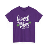 Good Vibes Marijuana Leaf T-Shirt