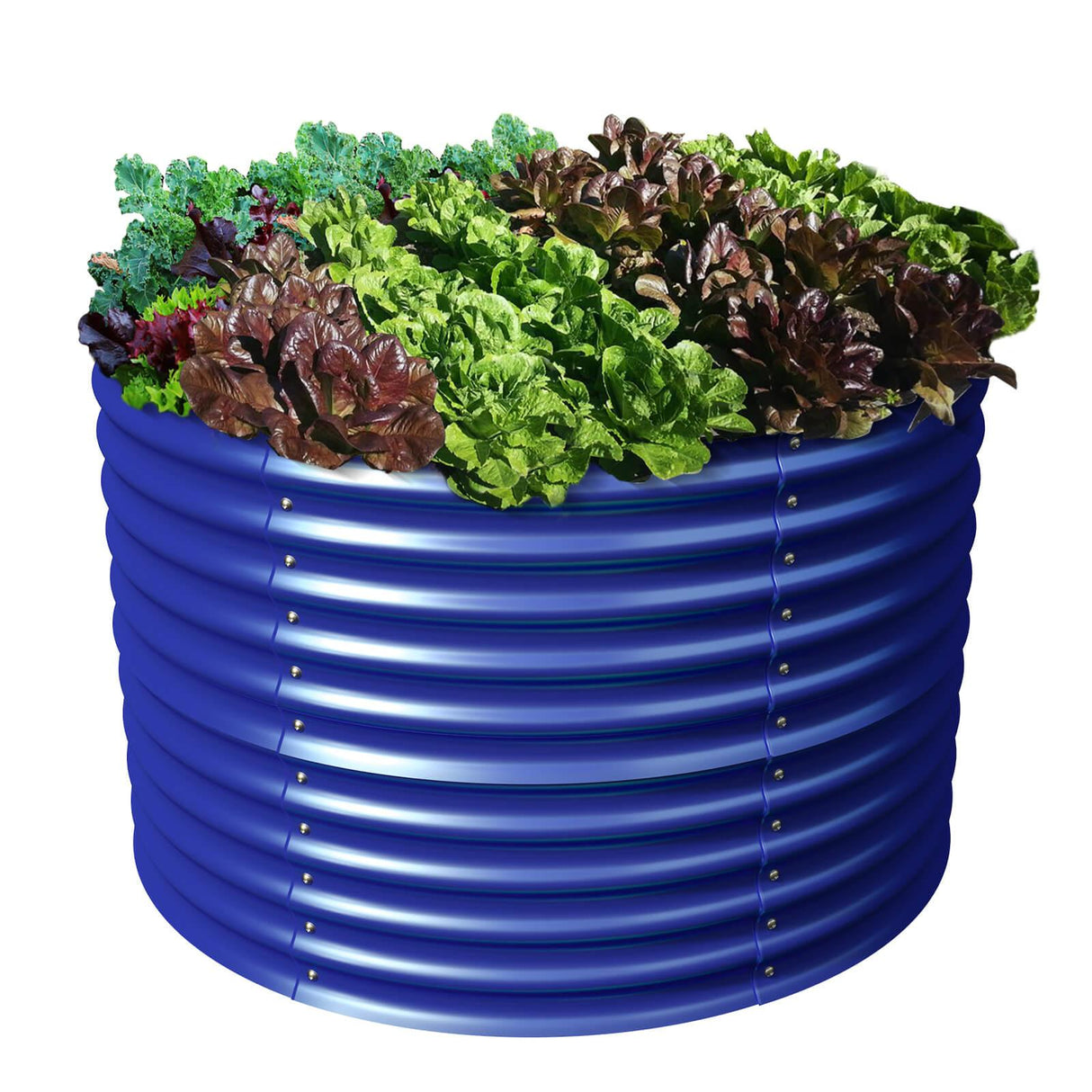 Olle Gardens 32" Tall x 42" Round Raised Garden Bed