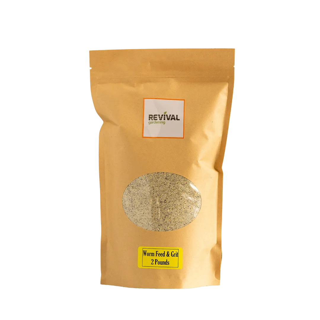 Revival Gardening Worm Feed & Grit