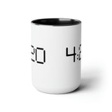 4:20 15oz Ceramic Coffee Mug