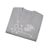 Tetrahydrocannabinol (THC) Molecule Weed Shirt