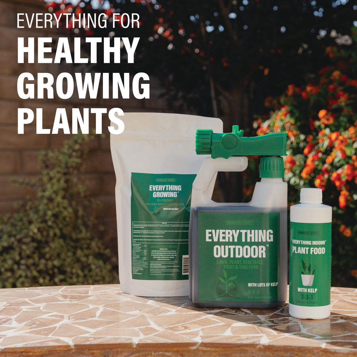 Humboldts Secret Everything Kit – Indoor, Outdoor & All-Purpose Plant Food Bundle