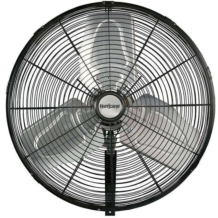 Hurricane Pro Commercial Grade Oscillating Wall Mount Fan, 30"