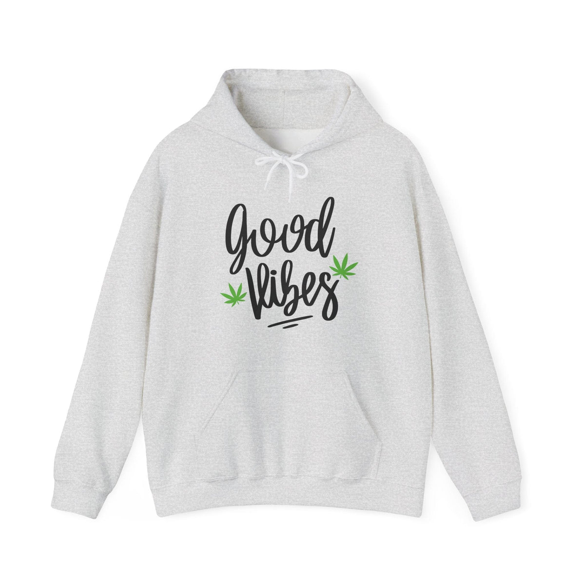 Good Vibes Marijuana Leaf Hoodie