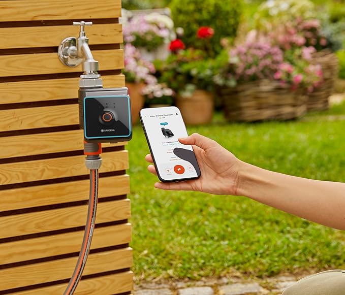 Gardena Bluetooth Water Irrigation Control – Smart Hose Faucet Timer