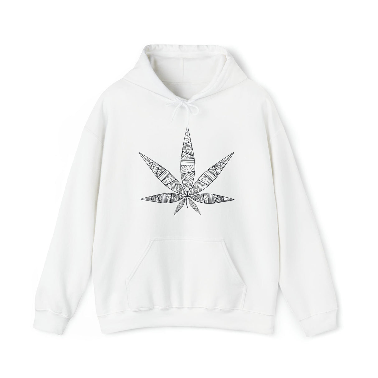 Tribal Weed Leaf Hoodies