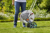 Gardena Metal Hose Cart with Easy Hose Guide & 82 ft Hose Included