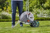 Gardena Metal Hose Cart with Easy Hose Guide & 82 ft Hose Included