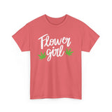 Flower Girl Marijuana Leaf T-Shirt